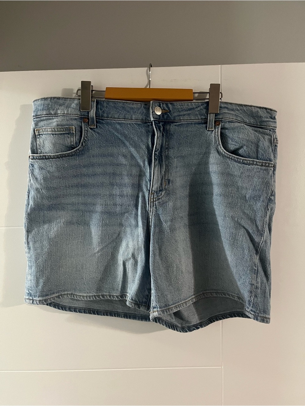 H&M Light Blue Denim Jean Shorts